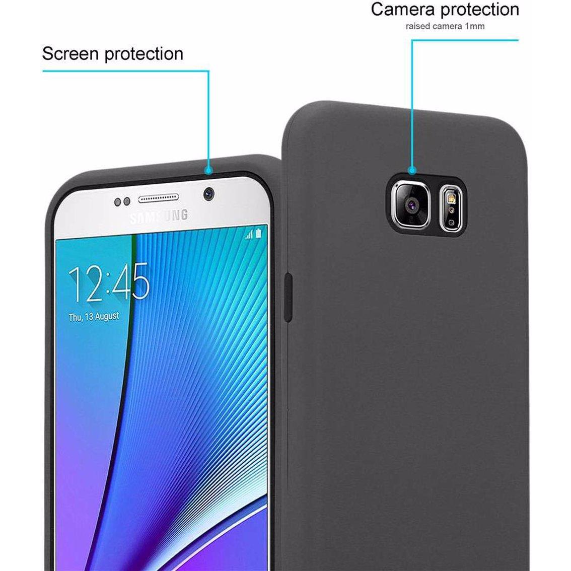 Thumbnail - Cadorabo Hybrid 3-in-1 (3teilig) Cover (Samsung Galaxy Note 5), Smartphone Hülle, Grau