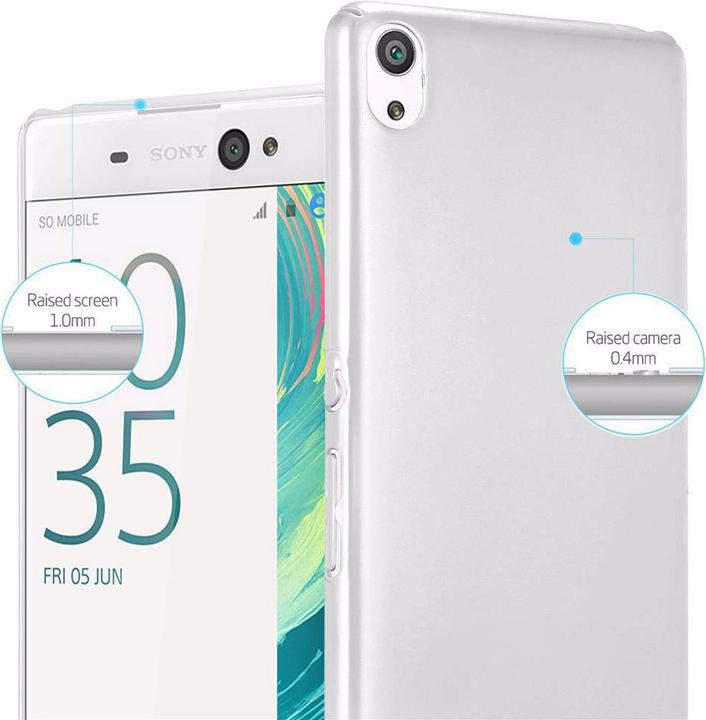 Actual product image Cadorabo Hard Cover Matt Metal Cover (Sony Xperia XA)
