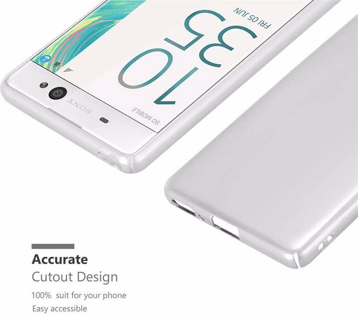 Actual product image Cadorabo Hard Cover Matt Metal Cover (Sony Xperia XA)