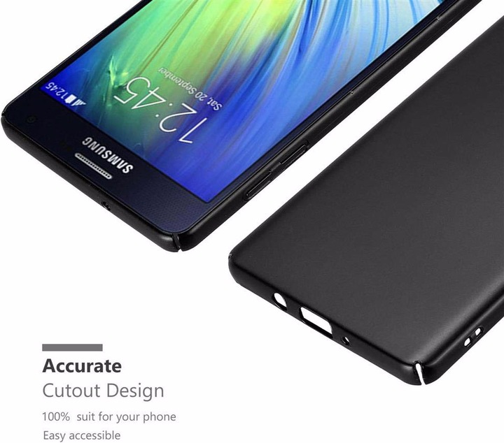 Produktbild Cadorabo Hard Cover Matt Metall Cover (Samsung Galaxy A7)