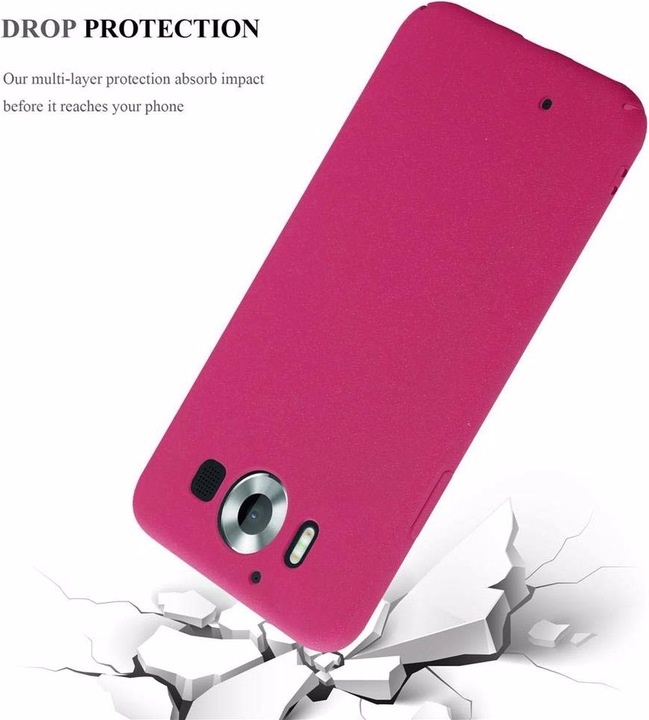 Actual product image Cadorabo Hard Cover Frosty Cover (Nokia Lumia 950 XL)