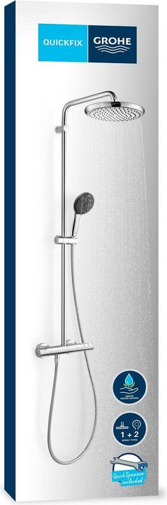 Produktbild Grohe Vitalio Start System 250 Duschsystem mit Thermostatbatterie und Vitalio Start 110 Handbrause, inkl.