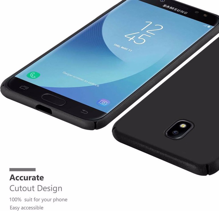 Produktbild Cadorabo Hard Cover Matt Metall Cover (Samsung Galaxy J7 2017)