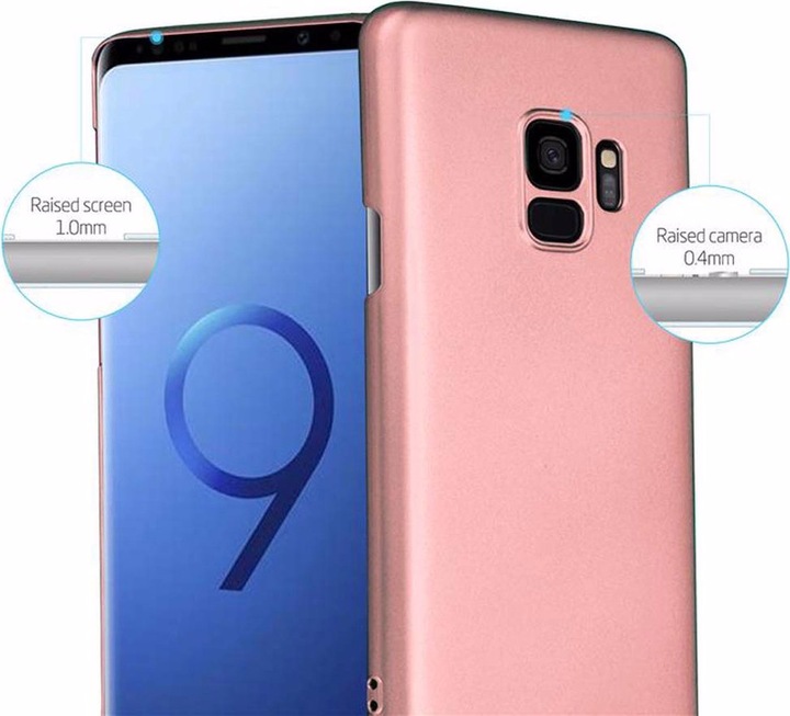 Produktbild Cadorabo Hard Cover Matt Metall Cover (Samsung Galaxy S9+)
