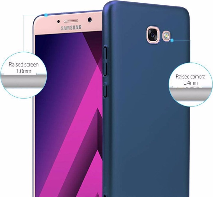 Produktbild Cadorabo Hard Cover Matt Metall Cover (Samsung Galaxy A7 (2017))