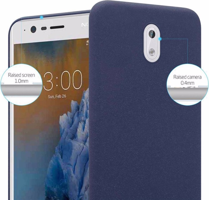 Actual product image Cadorabo Hard Cover Frosty Cover (Samsung Galaxy J3 2017 (US version))