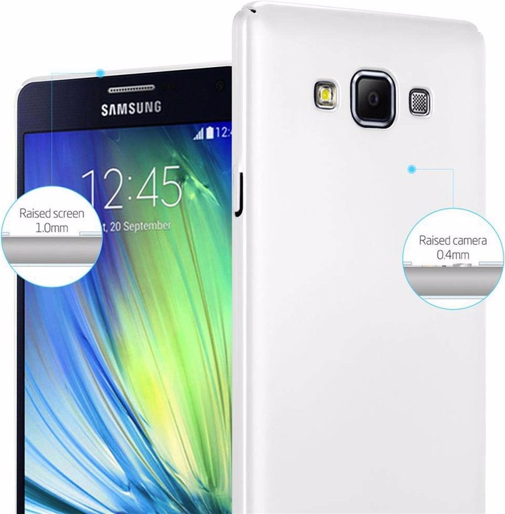 Actual product image Cadorabo Hard Cover Matt Metal Cover (Samsung Galaxy A7)