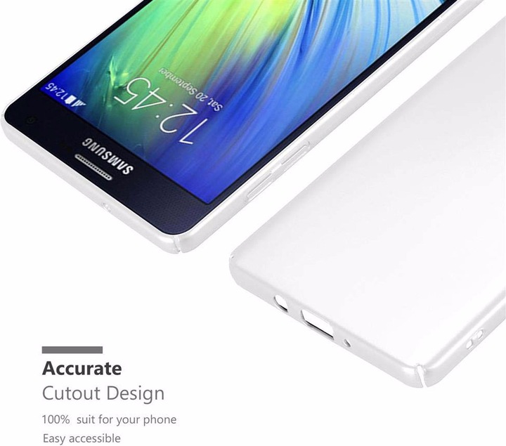Actual product image Cadorabo Hard Cover Matt Metal Cover (Samsung Galaxy A7)