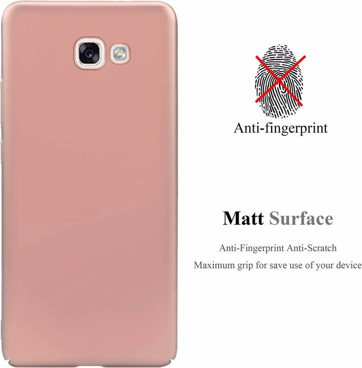 Actual product image Cadorabo Hard Cover Matt Metal Cover (Samsung Galaxy A7 (2017))
