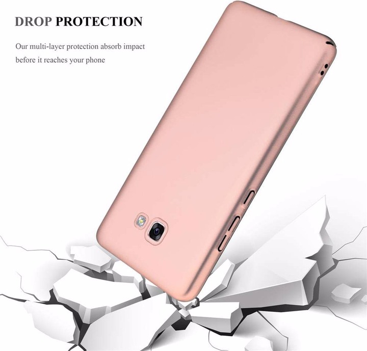 Actual product image Cadorabo Hard Cover Matt Metal Cover (Samsung Galaxy A7 (2017))