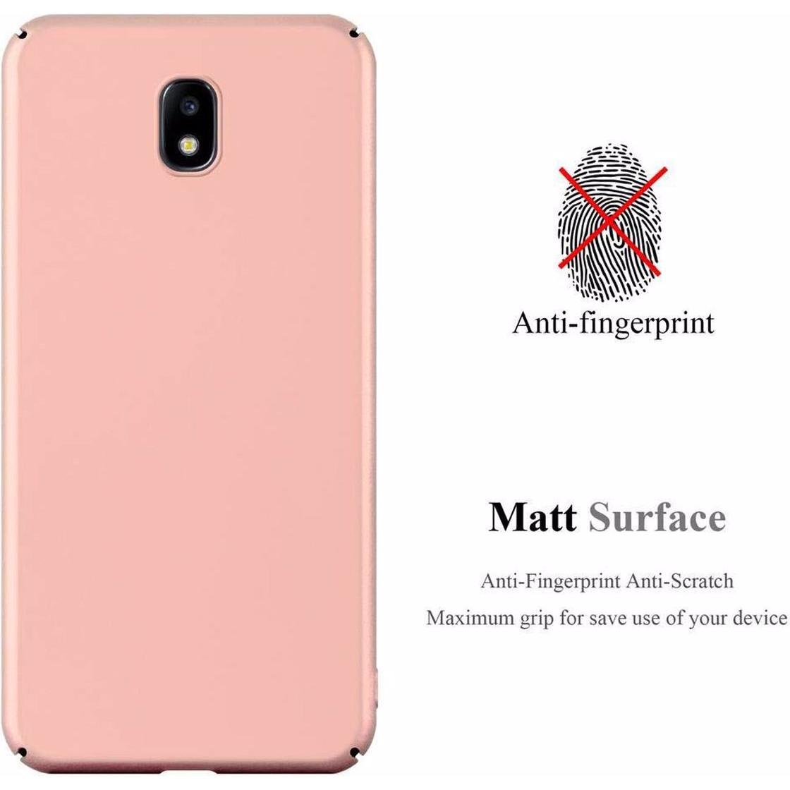 Thumbnail - Cadorabo Hard Cover Matt Metall Cover (Samsung Galaxy J7 2017), Smartphone Hülle, Rosa