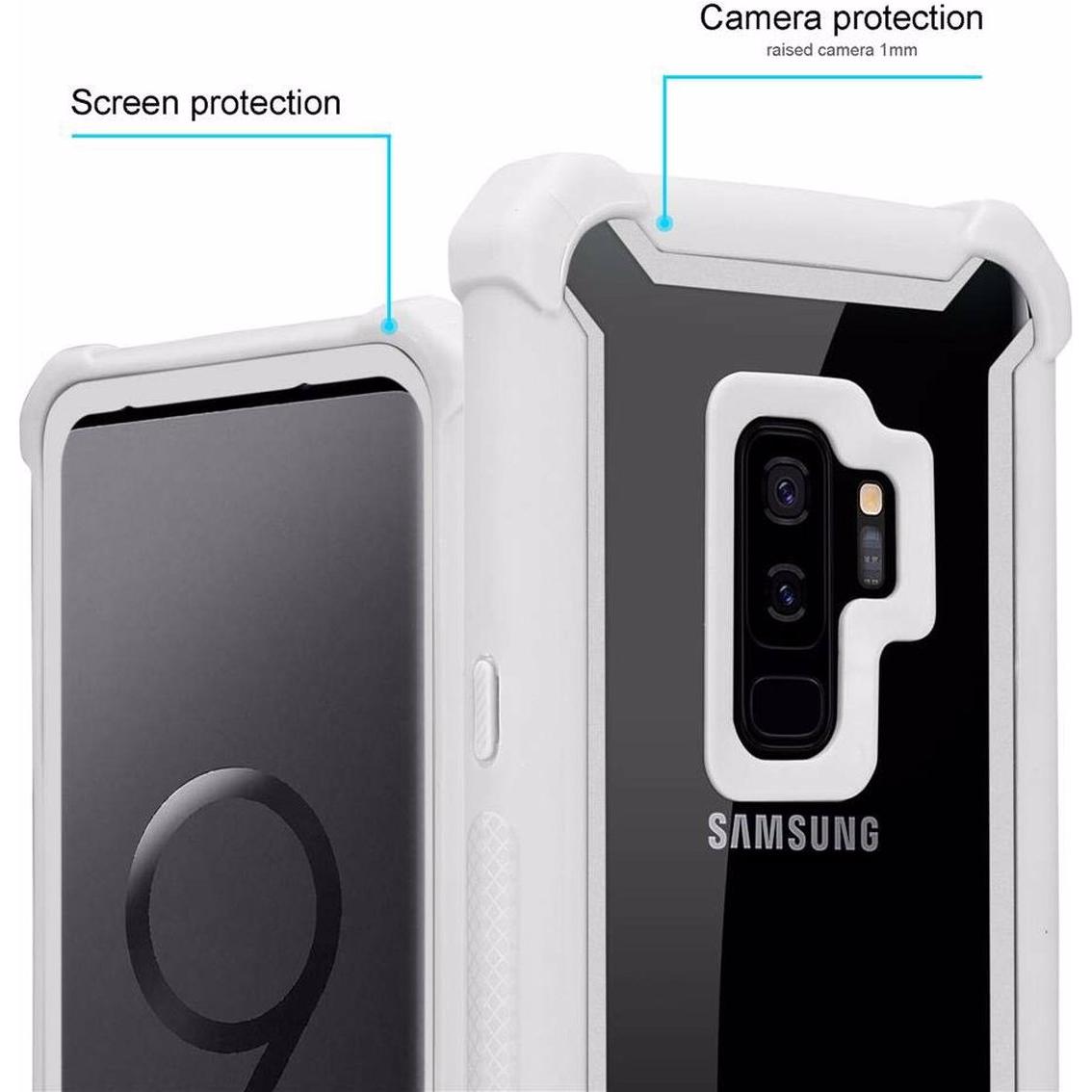 Thumbnail - Cadorabo Hybrid 2-in-1 Acrylic Cover (Samsung Galaxy S9+), Smartphone Hülle, Grau