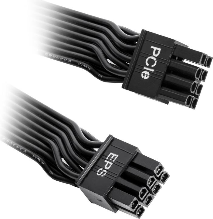 Image du produit Silverstone Adaptateur EPS 8 broches vers PCIe 8 broches