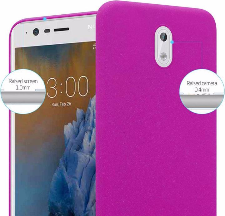 Actual product image Cadorabo Hard Cover Frosty Cover (Samsung Galaxy J3 2017 (US version))