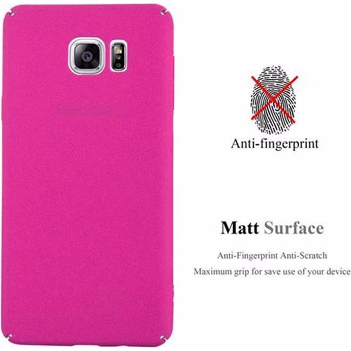 Thumbnail - Cadorabo Hard Cover Frosty Cover (Samsung Galaxy Note 5), Smartphone Hülle, Pink