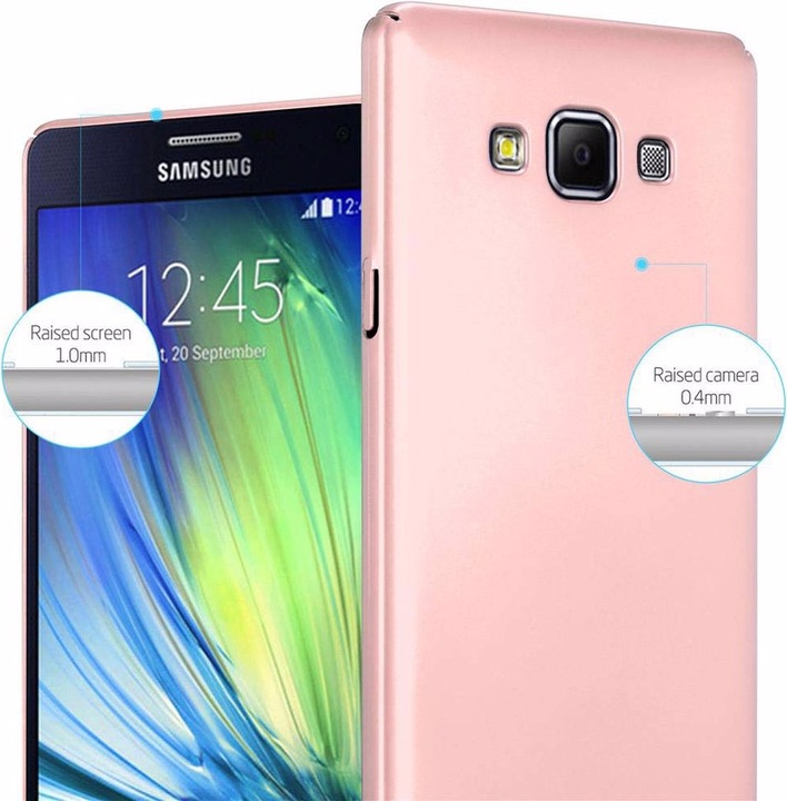 Produktbild Cadorabo Hard Cover Matt Metall Cover (Samsung Galaxy A7)