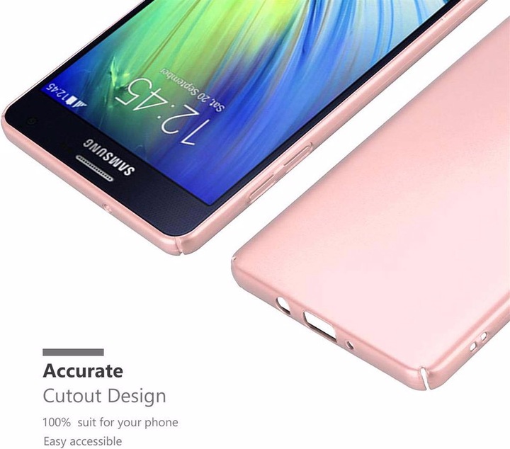 Produktbild Cadorabo Hard Cover Matt Metall Cover (Samsung Galaxy A7)