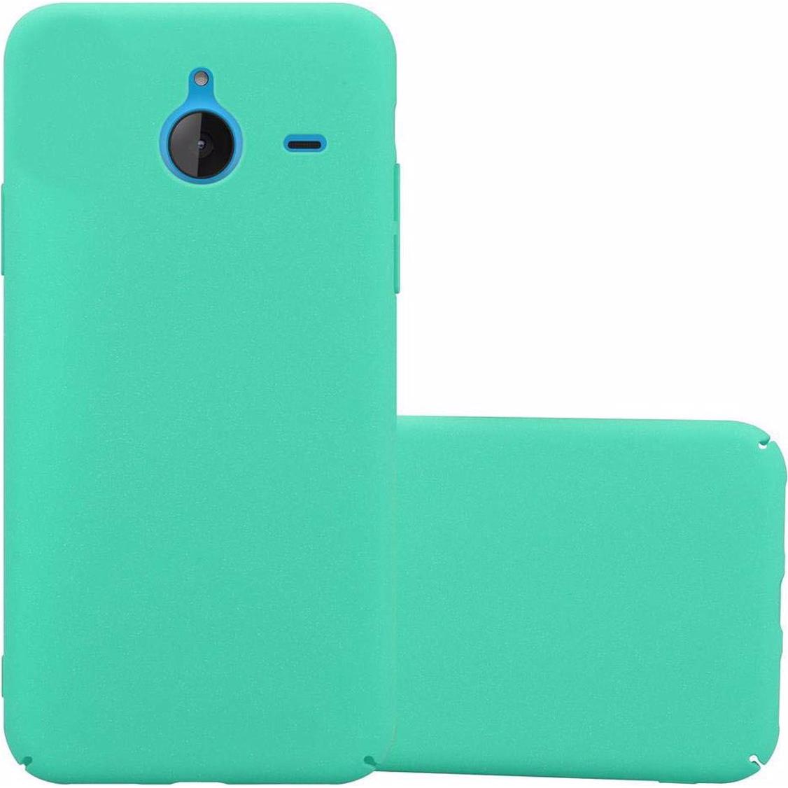 Cadorabo Hard Cover Frosty Cover (Microsoft Lumia 640 XL), Smartphone Hülle, Grün
