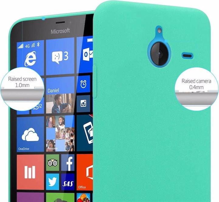 Image du produit Cadorabo Couverture rigide Frosty Cover (Microsoft Lumia 640 XL)