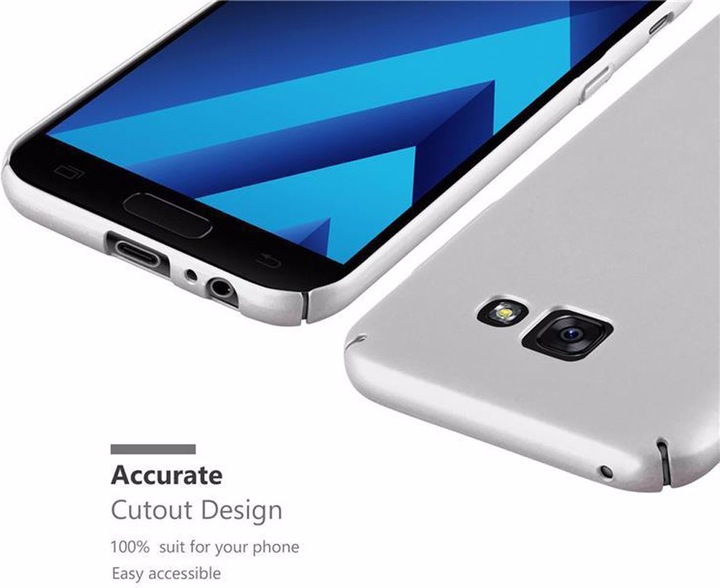 Actual product image Cadorabo Hard Cover Matt Metal Cover (Samsung Galaxy A3 (2017))