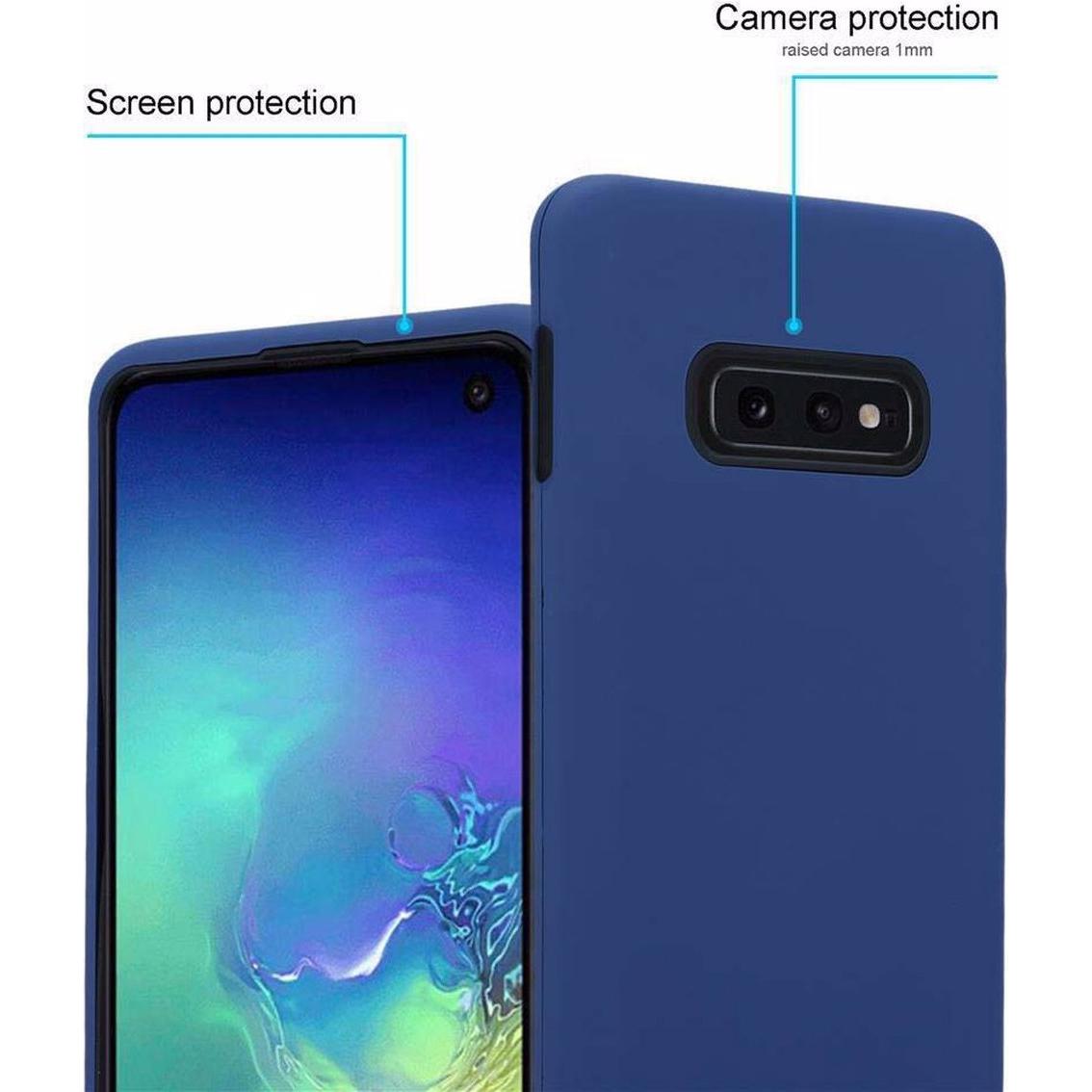 Thumbnail - Cadorabo Hybrid 3-in-1 (3teilig) Cover (Samsung Galaxy S10e), Smartphone Hülle, Blau