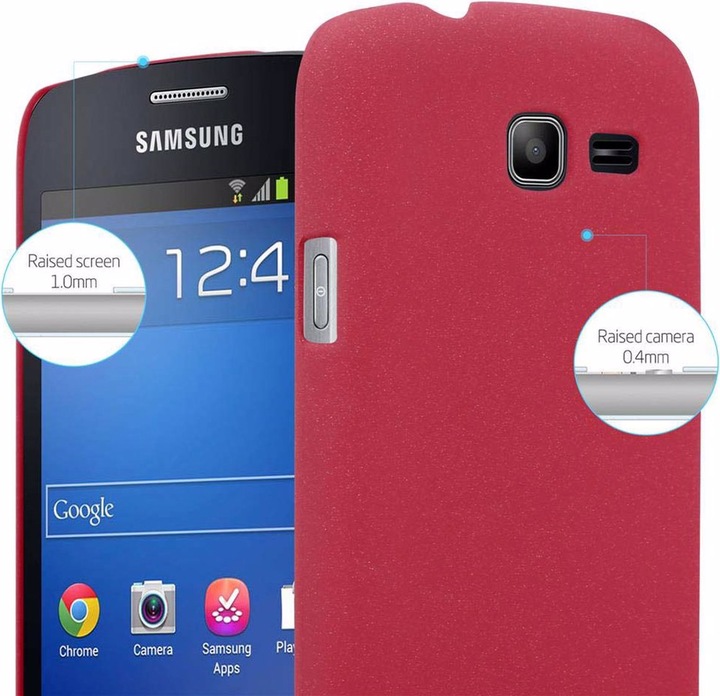 Actual product image Cadorabo Hard Cover Frosty Cover (Samsung Galaxy Trend Lite)