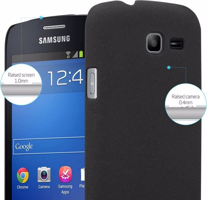 Image du produit Cadorabo Couverture rigide Frosty Cover (Samsung Galaxy Trend Lite)