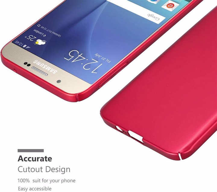Produktbild Cadorabo Hard Cover Matt Metall Cover (Samsung Galaxy A8 (2018))
