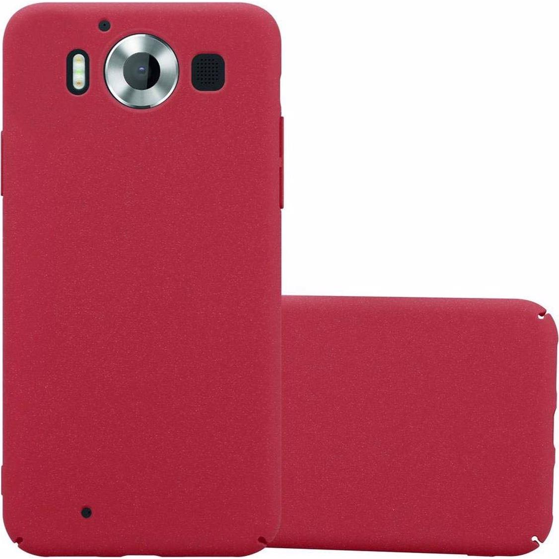 Thumbnail - Cadorabo Hard Cover Frosty Cover (Nokia Lumia 950 XL), Smartphone Hülle, Rot