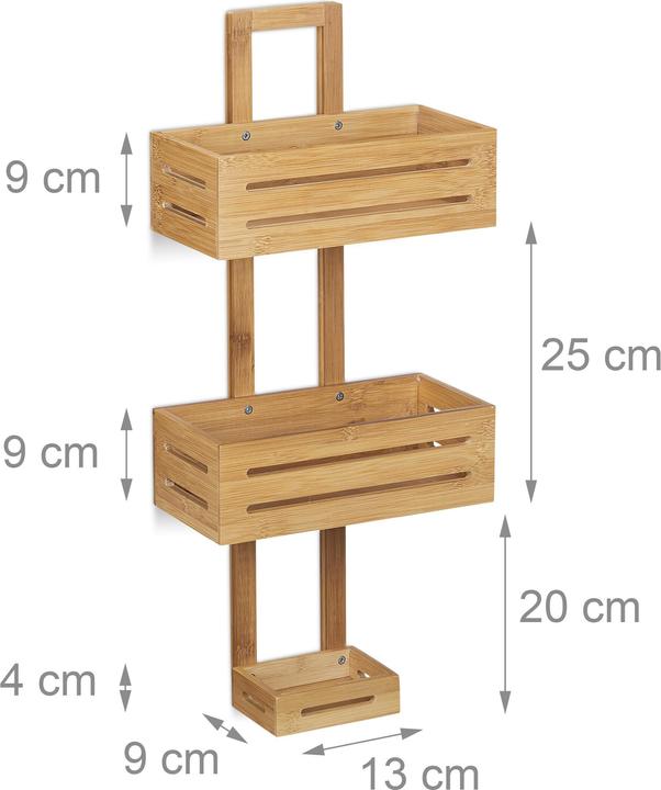 Produktbild Relaxdays Bambus (28 x 15.5 x 65 cm)