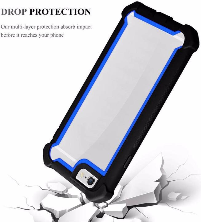 Image du produit Cadorabo Couverture acrylique hybride 2 en 1 (Apple iPhone 6 Plus)