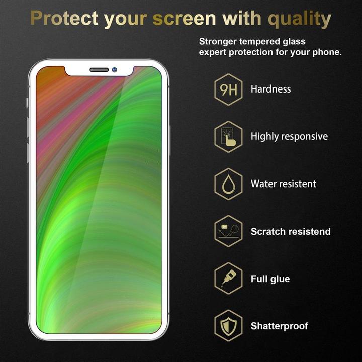 Produktbild Cadorabo Vollbild Displayschutzglas (3 Stk., Apple iPhone XS Max)