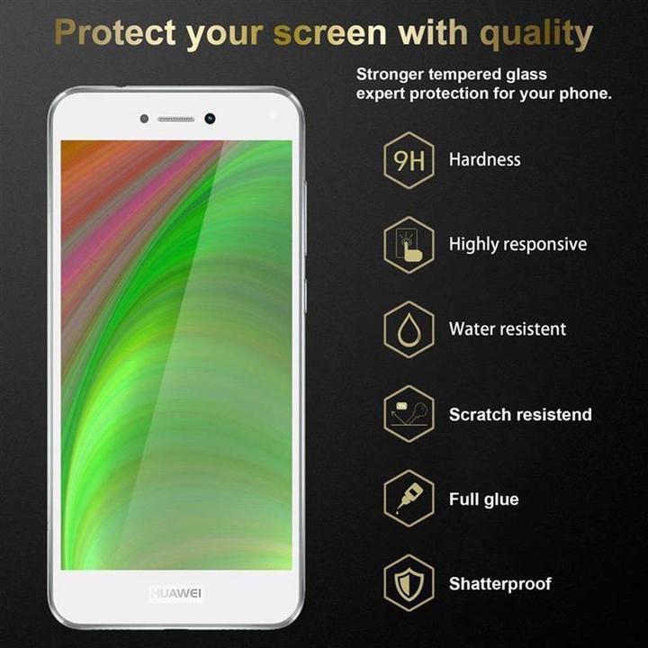 Actual product image Cadorabo Full screen display protection glass (1 Piece, Huawei Nova Lite)