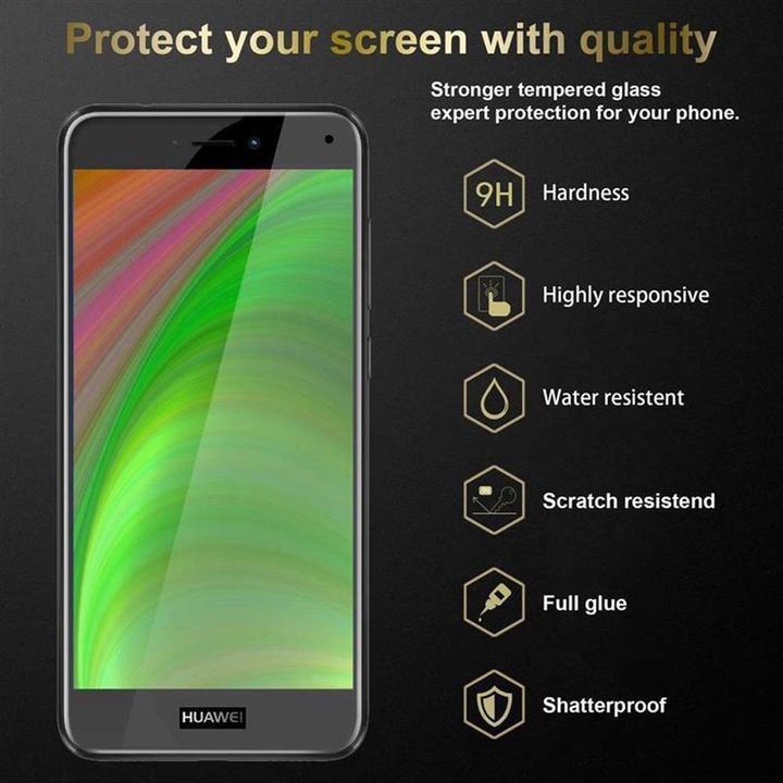 Produktbild Cadorabo Vollbild Displayschutzglas (1 Stück, Huawei P8 Lite (2017), Huawei P9 Lite (2017))