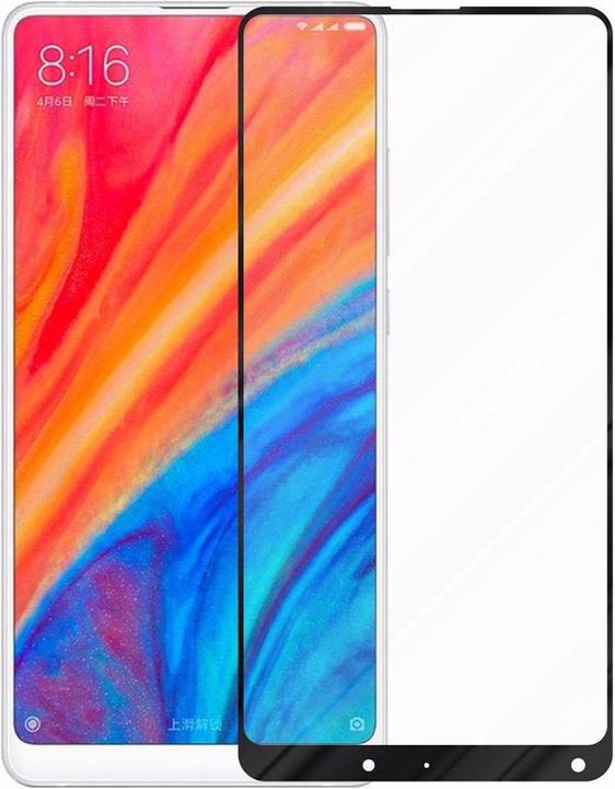 Actual product image Cadorabo Full screen display protection glass (1 Piece, Mi Mix 2S)