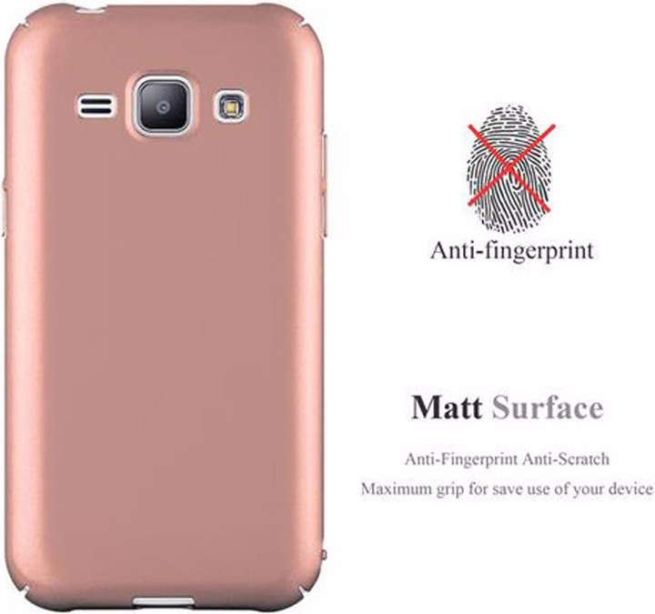 Produktbild Cadorabo Hard Cover Matt Metall Cover (Samsung Galaxy J1)
