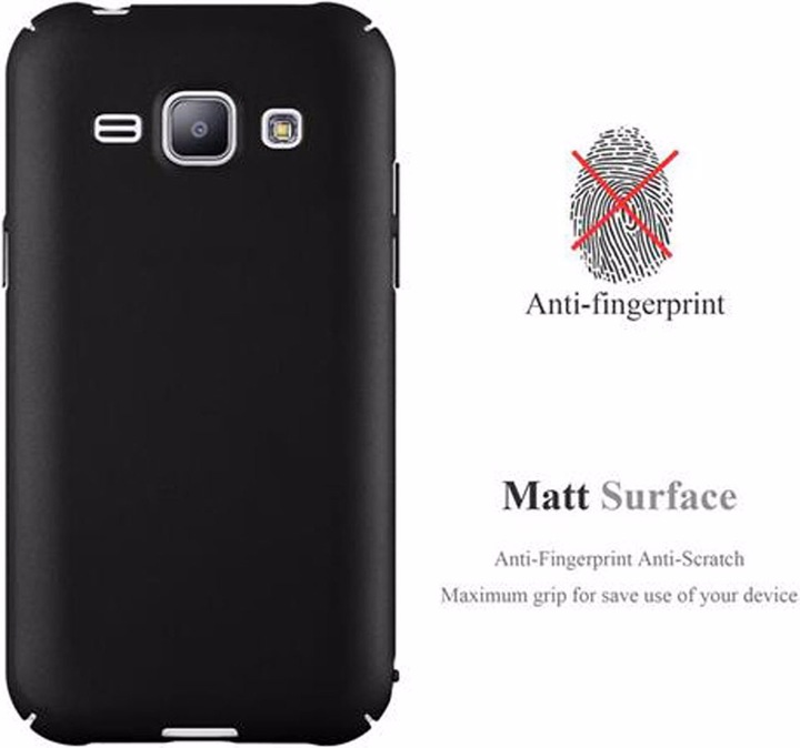 Produktbild Cadorabo Hard Cover Matt Metall Cover (Samsung Galaxy J1)