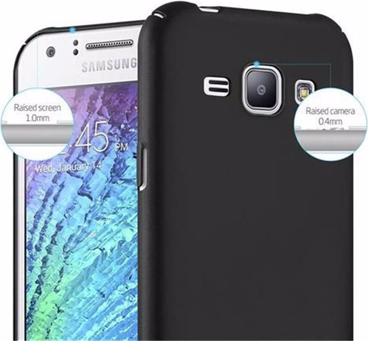 Produktbild Cadorabo Hard Cover Matt Metall Cover (Samsung Galaxy J1)