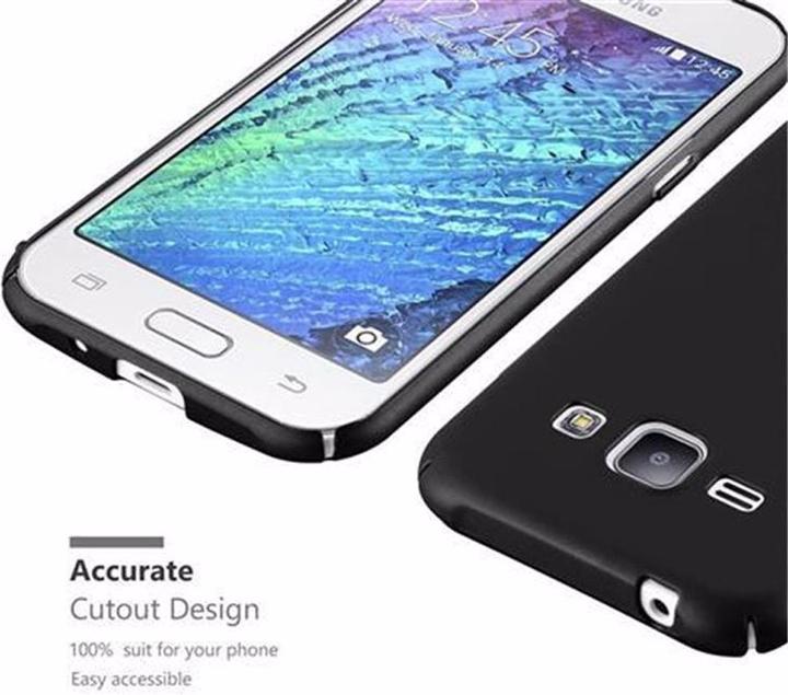 Actual product image Cadorabo Hard Cover Matt Metal Cover (Samsung Galaxy J1)