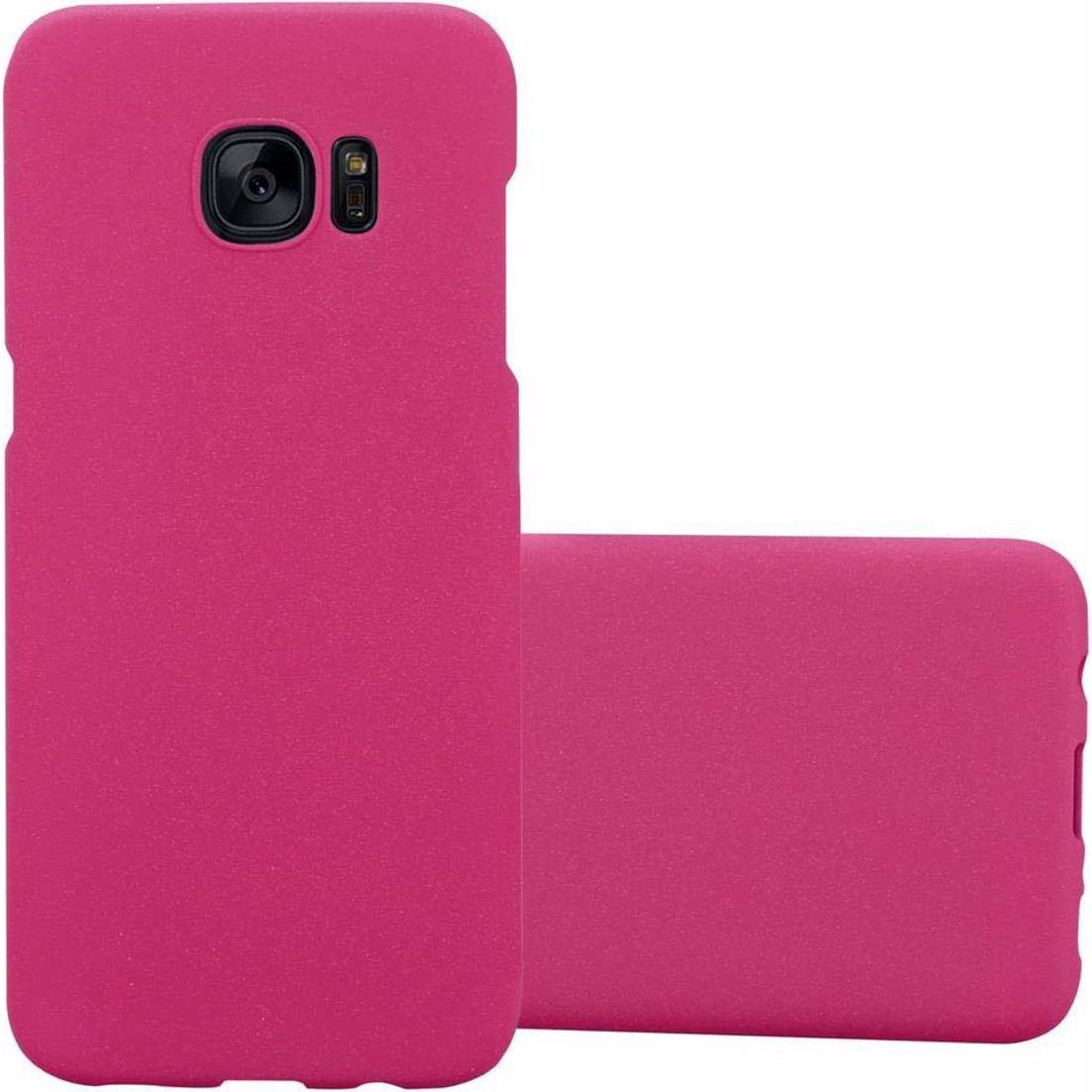 Thumbnail - Cadorabo Hard Cover Frosty Cover (Samsung Galaxy S7 Edge), Smartphone Hülle, Pink