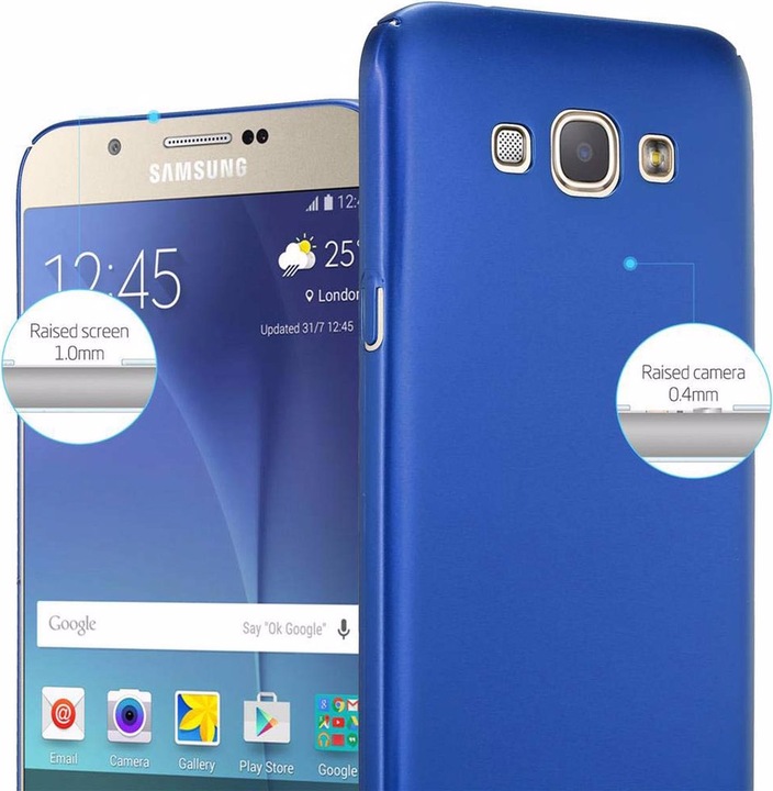 Produktbild Cadorabo Hard Cover Matt Metall Cover (Samsung Galaxy A8 (2018))