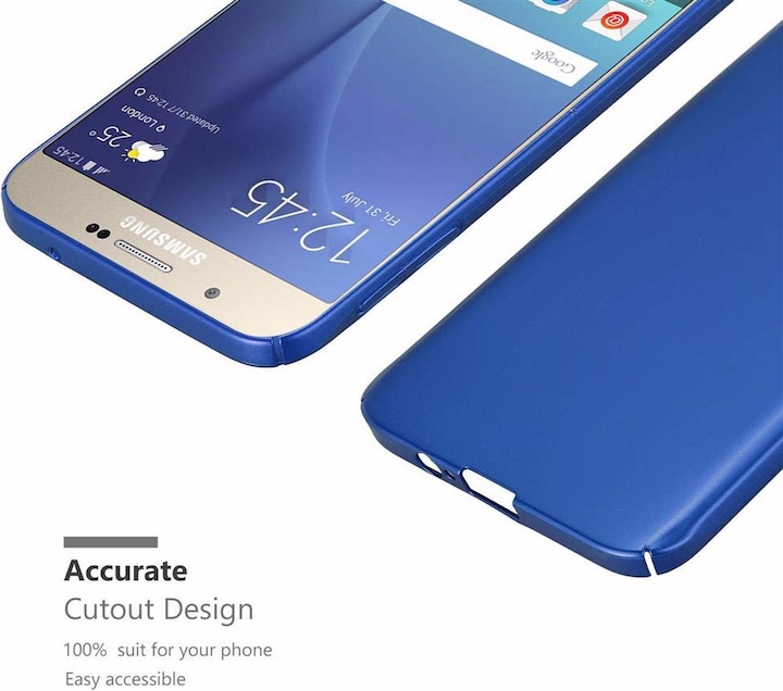 Produktbild Cadorabo Hard Cover Matt Metall Cover (Samsung Galaxy A8 (2018))