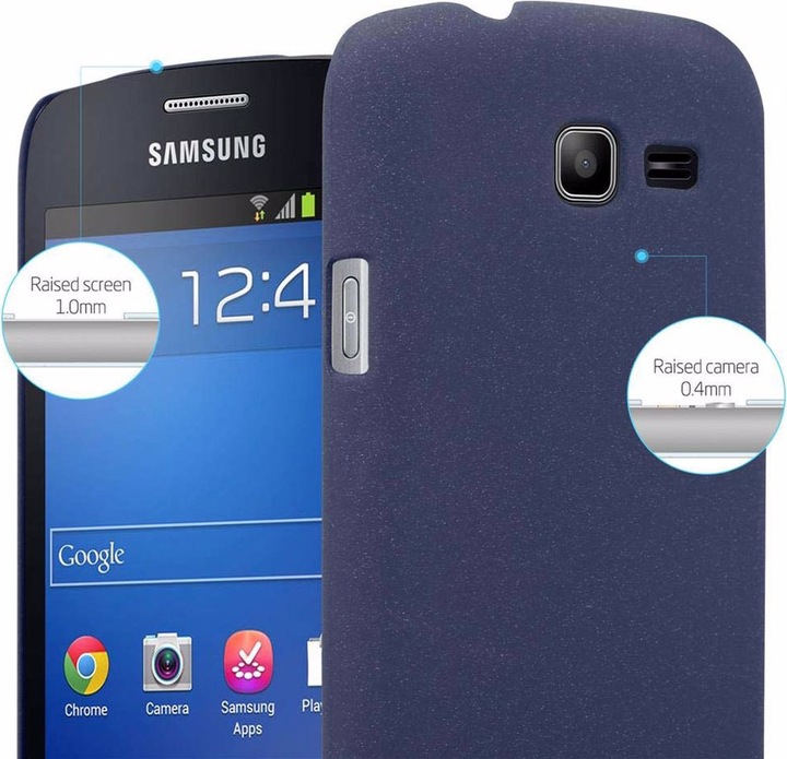 Image du produit Cadorabo Couverture rigide Frosty Cover (Samsung Galaxy Trend Lite)
