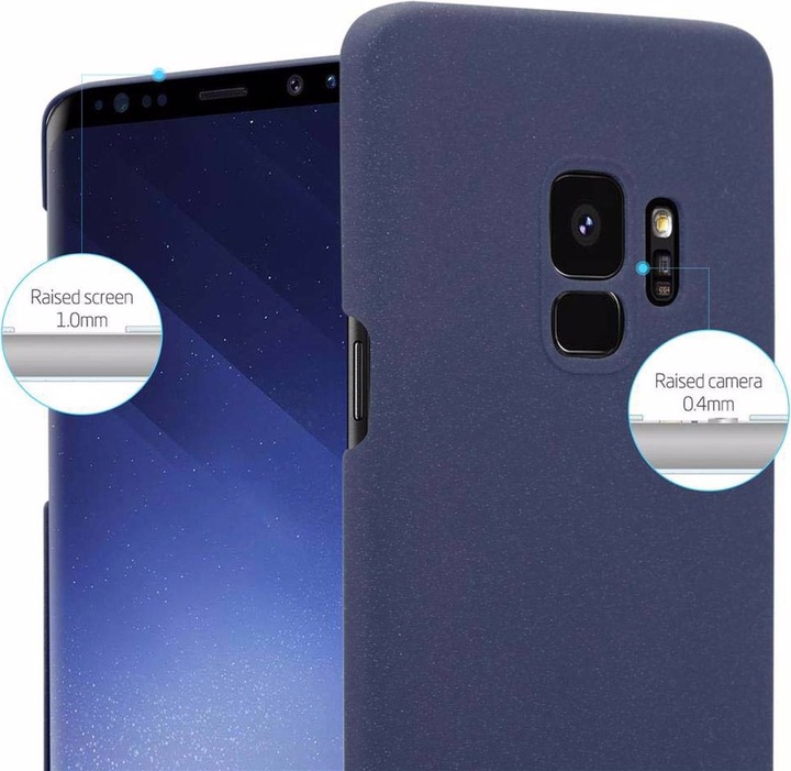 Actual product image Cadorabo Hard Cover Frosty Cover (Samsung Galaxy S9+)