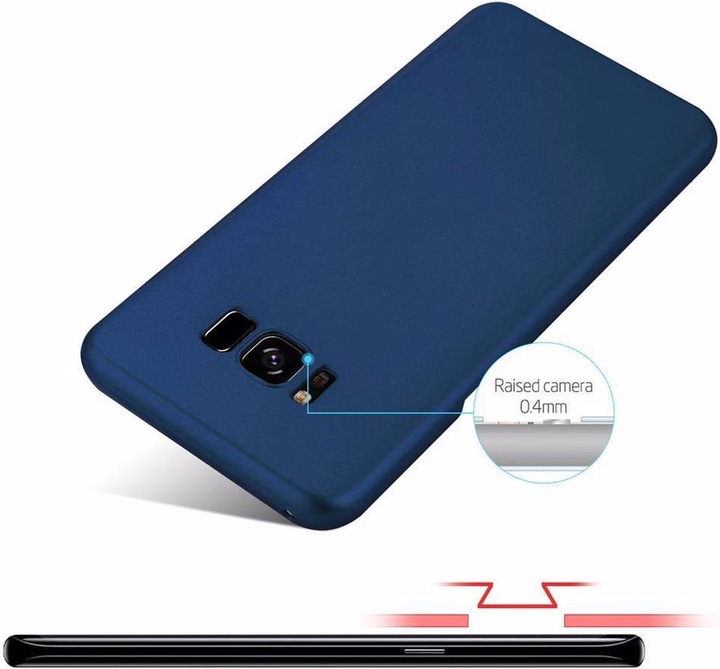 Produktbild Cadorabo Hard Cover Matt Metall Cover (Samsung Galaxy S8+)