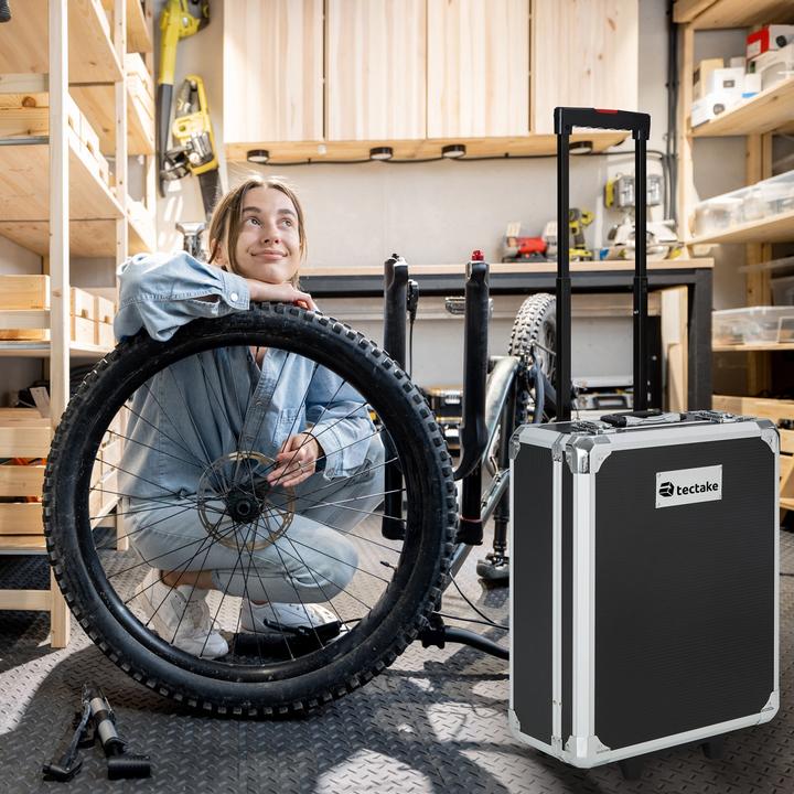 Produktbild tectake Trolley Werkzeugkoffer (1200 Teile)