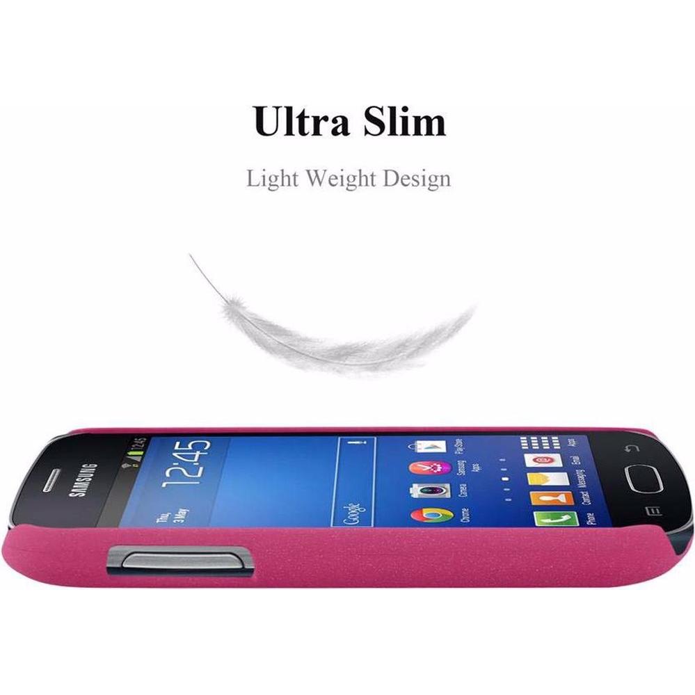 Thumbnail - Cadorabo Hard Cover Frosty Cover (Samsung Galaxy Trend Lite), Smartphone Hülle, Pink