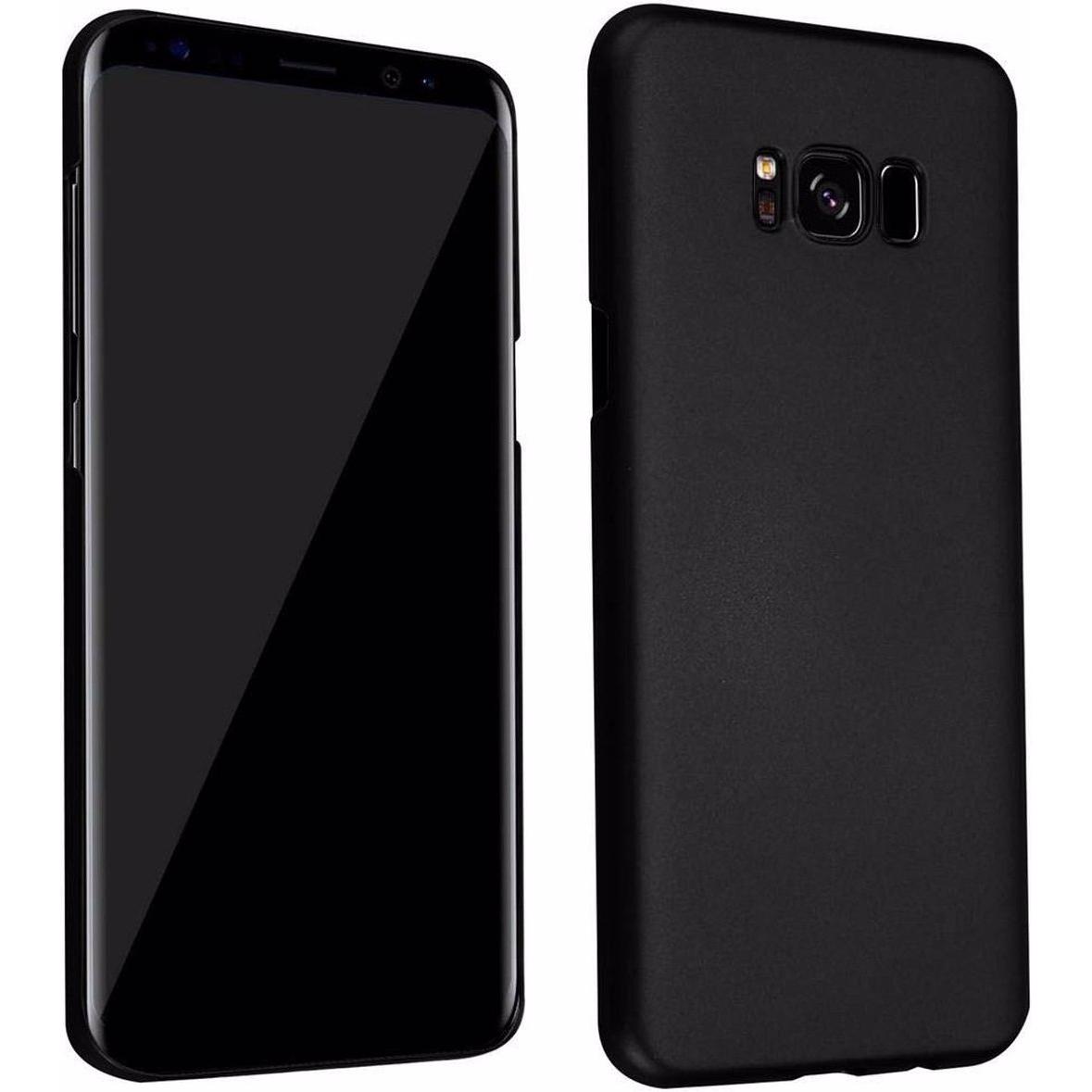 Thumbnail - Cadorabo Hard Cover Matt Metall Cover (Samsung Galaxy S8+), Smartphone Hülle, Schwarz