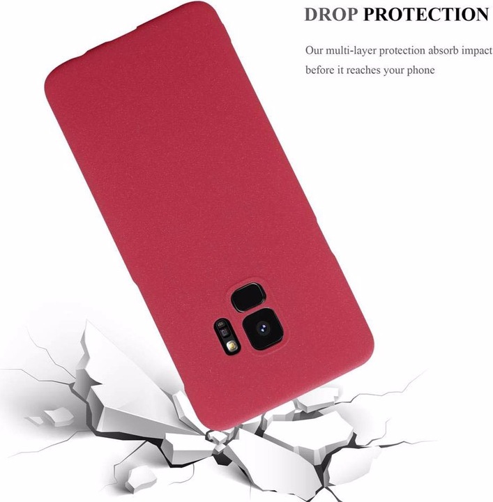Image du produit Cadorabo Couverture rigide Frosty Cover (Samsung Galaxy S9+)