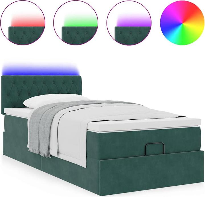 Produktbild vidaXL osmanisches Bett (80 x 200 cm)